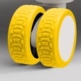 thumbnail image 4 of TIELUTT Furniture Wheel Covers For Suitcases Furniture Cover For Protective Spray for Garden Furniture Cat Furniture Protector for Sofas Protective Films for Cat Furniture Furniture Protector Frosted, 4 of 5