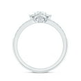 thumbnail image 2 of Rosec Jewels Lab Grown Diamond Flower Promise Ring for Engagement (EF-VS Quality Certified), 925 Sterling Silver, US 6.50, 2 of 9