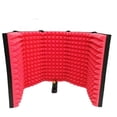 thumbnail image 2 of serony Foldable Metal Mic Isolation Shield for Microphone Recording Equipment, 2 of 9