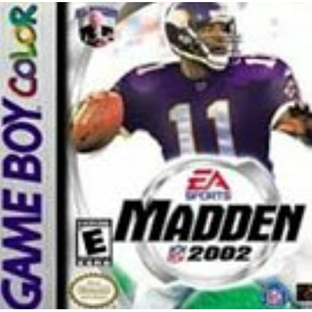 Madden NFL 2002 - Game Boy Color