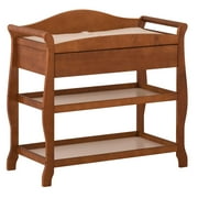 Stork Craft Aspen with Drawer Dressing Table-Color:Cognac