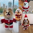 thumbnail image 6 of Miaocao Christmas Dog Santa Costume Outfit, Xmas Puppy Santa Claus Clothes Suits Hat for Pet Dogs Cats Party New Year Funny Cosplay (Red, X-Large), 6 of 6