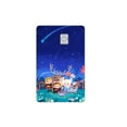 thumbnail image 1 of Cartoon Credit Debit Card Matte Skin Stickers Transportation Card Decoration Elsa Ariel Cinderella Belle Princess Girls Decal, 1 of 6