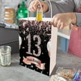 thumbnail image 6 of 20Pcs 13th Birthday Theme Party Bags, Party Favor Bags,Birthday Party Decorations, With Handles Favor Bags Candy Gift Bags for Adults Birthday Party Retirement Decoration Supplies, 6 of 7