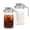 Gray-1 Quart, variant on 1 Quart Black&Grey Food Storage Pitcher Jar, Airtight Pour Spout Lid