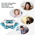 thumbnail image 4 of 2 Pieces Fidget Toys Flippy Roller Chain, Six Roller Chain Fidget Toys Bike Chain Toys, 4 of 7