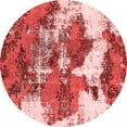 thumbnail image 1 of Ahgly Company Indoor Round Abstract Red Modern Area Rugs, 8' Round, 1 of 4