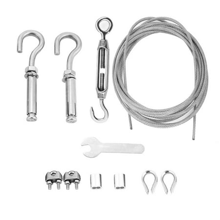 

Stainless Steel Clothesline Waterproof Wire Rope Sturdy And Durable Practical Heavy Duty Stainless Steel For Home Dorm Clothesline