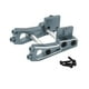 thumbnail image 5 of Juego de montaje de alerón trasero RC 1/14, soporte de alerón de metal resistente para coche de juguete RC 223S. Gris, 5 of 9