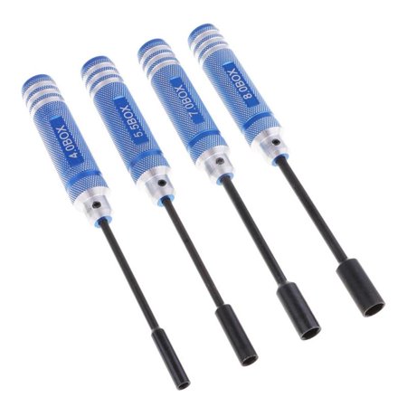 

4Pcs Inner Hexagon Screwdriver Screw Driver Tool Kit 4.0mm 5.5mm 7.0mm 8.0mm