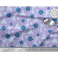 thumbnail image 3 of Soimoi Cotton Duck Fabric Dot & Rose Floral Printed Craft Fabric by the Yard 42 Inch Wide, 3 of 3