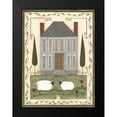 thumbnail image 2 of Shamp, Cindy 19x24 Black Modern Framed Museum Art Print Titled - Blue House, 2 of 5