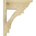 thumbnail image 3 of Ekena Millwork 8"W x 20"D x 24"H Merced Rough Sawn Traditional Outlooker, Douglas Fir, 3 of 4