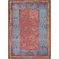 thumbnail image 2 of Unique Loom Outdoor Traditional Collection Area Rug - Fortitude (2'  x 3' 1" Rectangle Vintage Salmon Coral/Beige), 2 of 9
