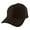 Brown, variant on Blank Fitted Curved Cap Hat, White 7 5/8