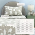 thumbnail image 3 of Great Bay Home Christmas Flannel Sheet Set - 100% Turkish Cotton - Double Brushed - Twin, Grey Polar Bears, 3 of 6