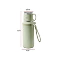 thumbnail image 4 of 2-in-1 Stainless Steel Vacuum Insulated Water Bottle with Detachable Cup - Double Wall Thermal Flask for Hot and Cold Beverages - Leakproof Sports Drink Container, 4 of 4