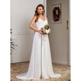 thumbnail image 6 of Wedding Dresses for Bride Unique Lace Beautiful Layers Tulle A Line Dreamy Beach Wedding Gowns, 6 of 8