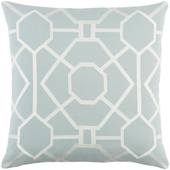 Artistic Weavers Kingdom Porcelain 18" x 18" Pillow (with Poly Fill)