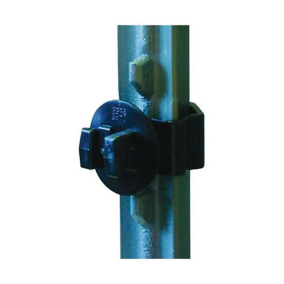 Dare Snug Snap-On Black Polyethylene Electric Fence Insulator (25-Pack)