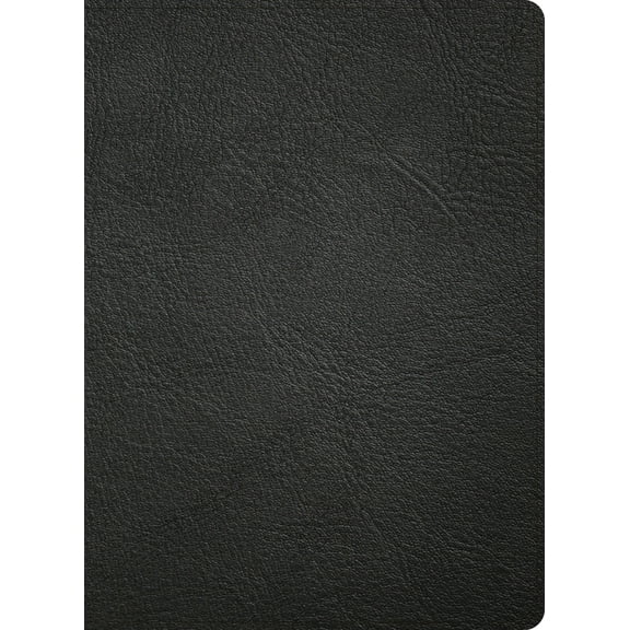 NASB Study Bible, Black Genuine Leather, Indexed, (Hardcover)