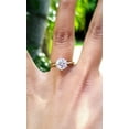 thumbnail image 2 of Moissanite Ring 2.50 ct D Color VVS1 , Brilliant Moissanite Ring, Anniversary Gift, Women's Ringï¼ŒEngagement Ring Gift for Her Promise Ring, 2 of 6
