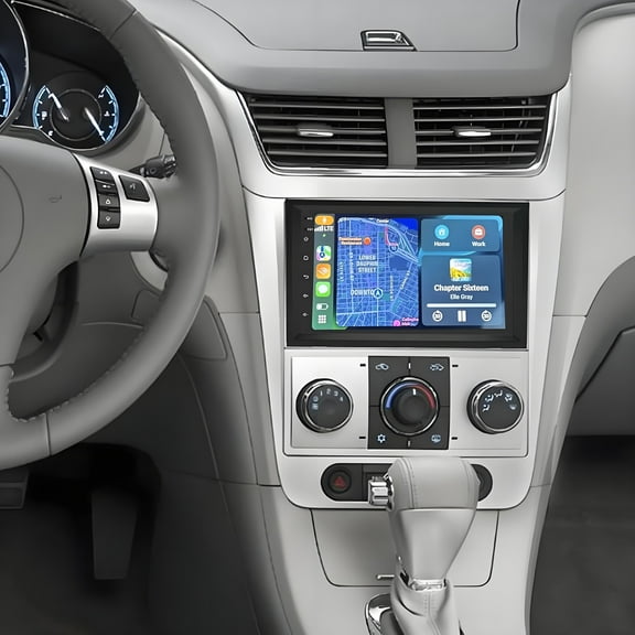 LICHENGTAI 2GB 32GB Car Stereo GPS Navigation 7" Touchscreen For Chevy Malibu 2008-2012 Built-in Wireless CarPlay Android Auto Bluetooth WiFi DSP SWC Backup Camera Android 13