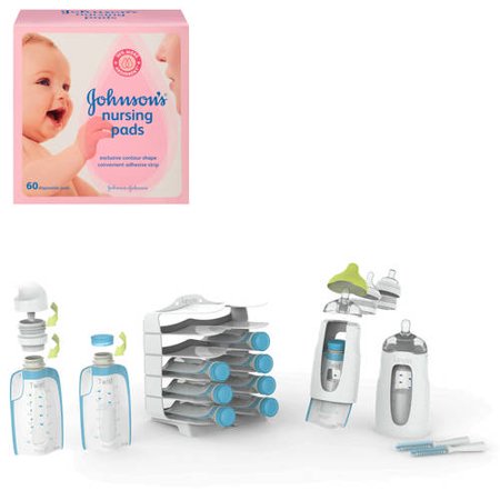 Kiinde Twist Breastfeeding Starter Kit with Bonus Nursing Pads, 60 Count