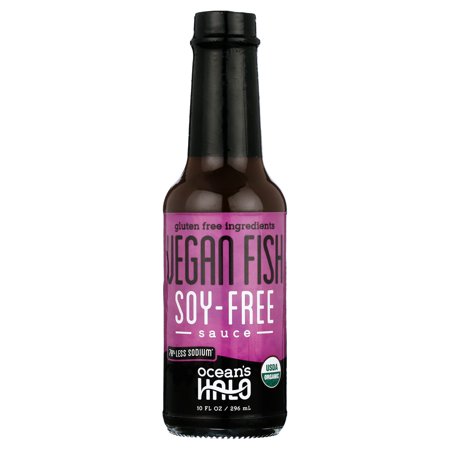 Ocean's Halo, Organic Fish Sauce, No Soy, Vegan, 10oz Bottle