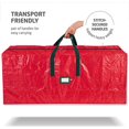 thumbnail image 4 of Bolsa de almacenamiento grande para árbol de Navidad: se adapta a la T de imitación de demolición navideña, 4 of 4