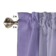 thumbnail image 6 of Retro Purple Gray Gradient Wood Grain Curtain Home Decoration Living Room Short Curtains Window Treatments For Kitchen Bedroom, 6 of 6