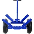 thumbnail image 6 of LOG DOLLY WITH LOAD BINDER AND CHOKER CHAIN 440LB ,With 2PCS 16in Air Tires, Blue Color Frame, 6 of 9
