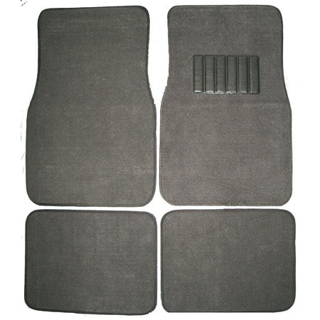 Truck Carpet Kit Charcoal - Front & Rear Carpet Car Truck SUV Floor Mats - Charcoal