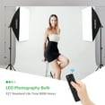 thumbnail image 4 of Andoer 150W LED Light Bulb Photography Lamp Bulb 3000K-6500K Dimmable Energy-saving E27 Mount with Remote Control for Photography Studio Home Warehouse Office Hotel, 4 of 7