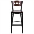 thumbnail image 4 of Flash Furniture Hercules 29.75" Bar Stool in Walnut, 4 of 4