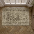 thumbnail image 5 of BERTHMEER 2'x3' Small Brown Area Rugs for Bathroom Entryway Bedroom Kitchen Dorm Entrance Non Slip Washable Vintage Traditional Oriental Accent Distressed Rugs, 5 of 8