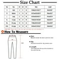 thumbnail image 3 of Lilgiuy Women High Waist Pants Solid Color Elastic Belt Vintage Stylish Cotton And Linen Double Pockets Waist Wide-Leg Pants Dance Performance Pants, 3 of 5