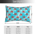 thumbnail image 2 of Salouo Crab Swims In The Ocean Pattern Pillow Cases,1PC Pillow Covers with Envelope Closure Decorative Pillow Case for Bed Couch,Pillows Not Included-20"x30", 2 of 6