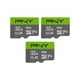 thumbnail image 1 of PNY microSDHC Elite Clase 10 U1 V10 A1 de 32GB, paquete de 3, 1 of 7