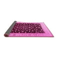 thumbnail image 2 of Ahgly Company Indoor Square Oriental Pink Traditional Area Rugs, 3' Square, 2 of 4
