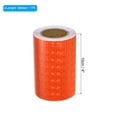 thumbnail image 2 of Unique Bargains Reflective Tape, 4' x 17 Ft Waterproof High Visibility Warning Safety Tape, Orange, 2 of 6