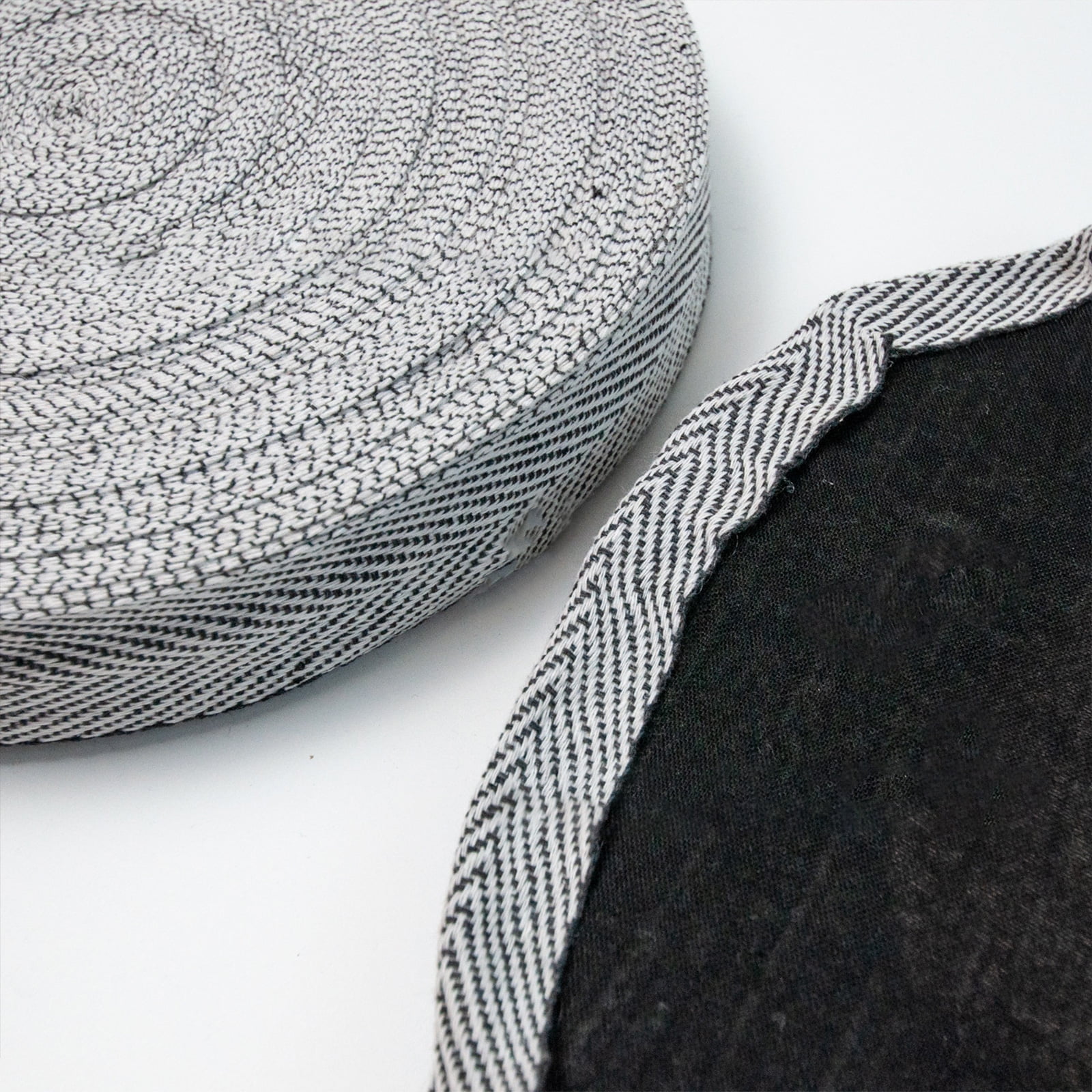 Cotton Twill Tape Ribbon 10 Yards Natural Cotton Webbing Tape Rug Tufting Edging Trim Webbing Tape for Sewing Rug Making