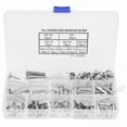 thumbnail image 2 of Rivet Screw Set,180pcs M5 Flat Head Screw Rivet Album Screw Rivet Best in Class, 2 of 11