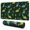 Dark Green Dinosaurs, variant on Long Mouse Pads for Desk,Dark Green Leafy Dinosaurs Pattern Desk Mats on Top Of Desks, Desk Mouse Pad Extra Large with 3mm Non-Slip Base and Stitched Edge for Gaming,Office,Work,Home 31.5"x11.8"