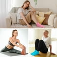 thumbnail image 4 of Non Slip Grip Socks, PUTUO Cotton Yoga Pilates Hospital Fitness Sports Socks for Women and Men with Grips, 4 Pairs, Size 9-11, 4 of 6