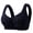 73#Black, variant on Posy Bra for Seniors Front Closure No Underwire Breathable Bras for Older Women Push Up Bralettes Beige 38