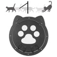 thumbnail image 1 of Porte pour Chat Contrôlable en 4 Modes, Porte Intérieure Anti-Crash pour Animaux de Compagnie, 1 of 8