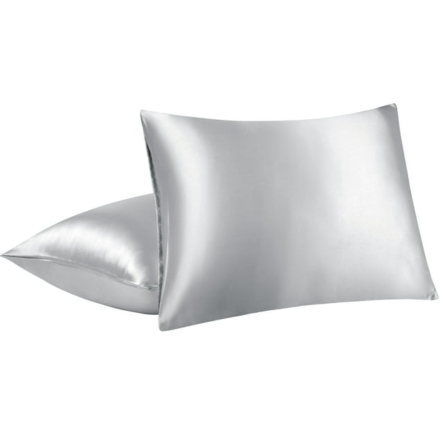Unique Bargains Satin Pillowcases with Envelope Closure 2pcs