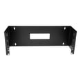 thumbnail image 2 of StarTech.com 4U Hinged Wall Mount Patch Panel Bracket - 6 inch Deep - 19" Patch Panel Swing Rack for Shallow Network Equipment- 33lbs (WALLMOUNTH4) - Wall mount bracket - 4U - 19", 2 of 10