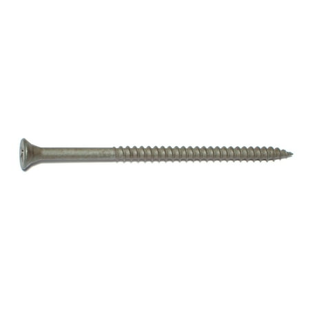 

#10 x 3-1/2 Green Ruspert Coated Steel Phillips Bugle Head Deckselect Deck Screws DKSBS-129